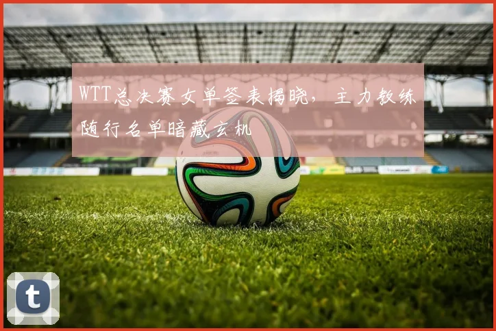 WTT总决赛女单签表揭晓，主力教练随行名单暗藏玄机 - 爱游戏推荐